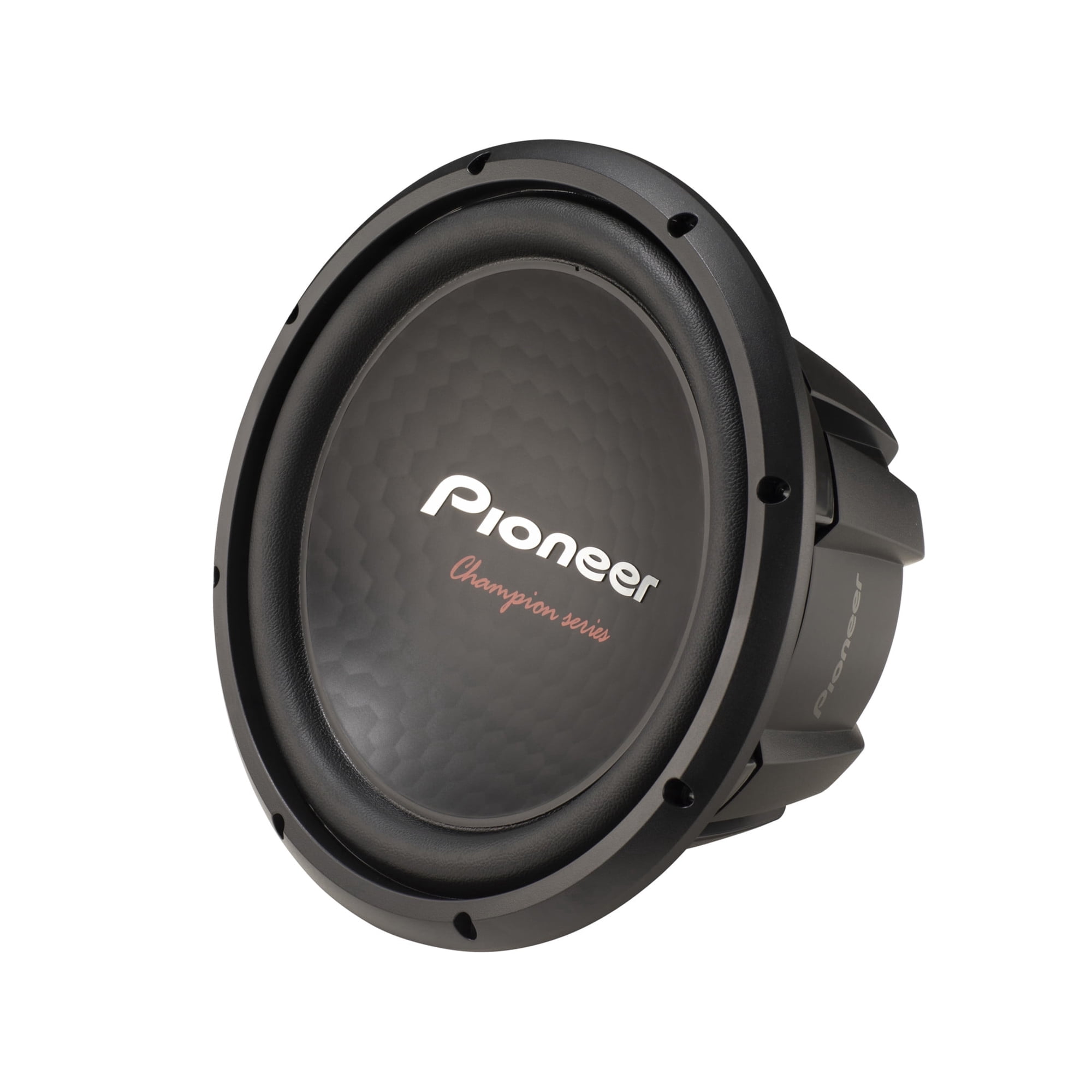 Pioneer TS-A301D4 12" - 1600 W Max Power, Dual 4 Ohm Voice Coil, 2-piece Honeycomb IMPP™ Cone Struct