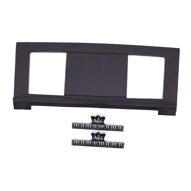 Atril para teclado, Accesorios para piano y teclado, Almacenamiento de soporte para libros para teclado