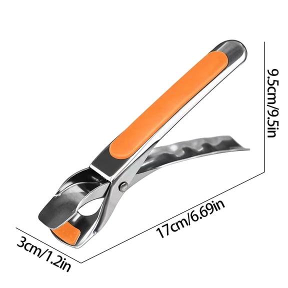 Stainless Steel Pot Clip Heat-Resistant Tongs Kitchen Tool for Hot Bowls Plates