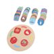 thumbnail image 1 of Juguetes De Madera Del Ciclo De Vida, Juguetes Del Ciclo De Vida Para Los Niños Que Clasifican A Juego La Caja Fuerte 4 En Forma Para El Preescolar De La Escuela En Casa, 1 of 7