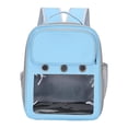 thumbnail image 2 of Mochila para perros, mochila para senderismo para mascotas, mochila ventilada para perros, bolsa de transporte para pesca, senderismo, Camping al aire Azul, 2 of 8