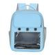 thumbnail image 2 of Mochila transportadora para gatos, transportador de viaje portátil para mascotas para perros y gatos pequeños y medianos. Azul, 2 of 9