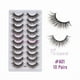 thumbnail image 1 of Pestañas Postizas Aspecto Natural 10 Pares de Pestañas Adhesivas Reutilizables, A01, 1 of 4