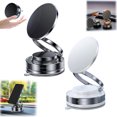 thumbnail image 2 of 2/1pcs Phone Mount, 360° Adjustable Vacuum Magnetic Phone Holder, Phone Stand, Vacuum Absorption Phone Holders, 2 of 8
