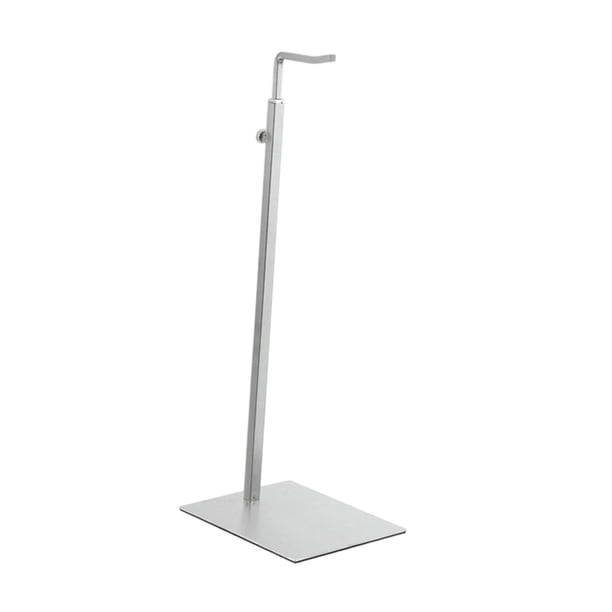 Soporte para bolsos, gancho para colgar en el escritorio, soporte multiusos para bolsos. Plata