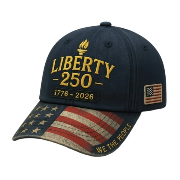 Embroidered 250th Anniversary Retro Baseball Cap, U.S.250th Anniversary Commemorative  Cap, Embroidered Marine Corps/Army Logo, Retro Style, Adjustable Outdoor Hat Baseball Cap for Men