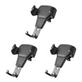 thumbnail image 3 of bedienty Cell phone Adjustable Air Vent Mount Universal Car Phone Anti-slip Holder Stand black 3Set, 3 of 6