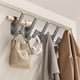 thumbnail image 5 of 5 ganchos para colgar ropa, sin perforación, montados en la pared, para puertas, dormitorios, armarios, cuartos de baño, fuertes ganchos adhesivos, paquete de 5, gancho montado en la pared sin taladra, 5 of 6