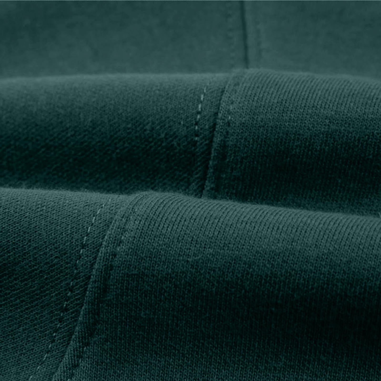 S-5X Plus Size Hoodies for Men with Front Pocket Big & Tall Fleece Lined Sweatshirts Casual Pullover Long Sleeve Solid Color Warm Hooded Tops