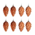 thumbnail image 4 of Destyer 8pack/lot Pine Cone Decorations Festive Pine Cone Pendant To Add Joy To Tree Bronze 5Set, 4 of 6