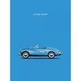 thumbnail image 3 of Rogan, Mark 19x24 Black Modern Framed Museum Art Print Titled - Sunbeam Alpine Sport 53, 3 of 5