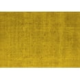 thumbnail image 1 of Ahgly Company Machine Washable Indoor Rectangle Oriental Yellow Industrial Area Rugs, 2' x 4', 1 of 4