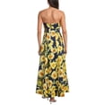 thumbnail image 2 of Milly womens  Palmer Sunflower Poplin Dress, 0, Navy, 2 of 3