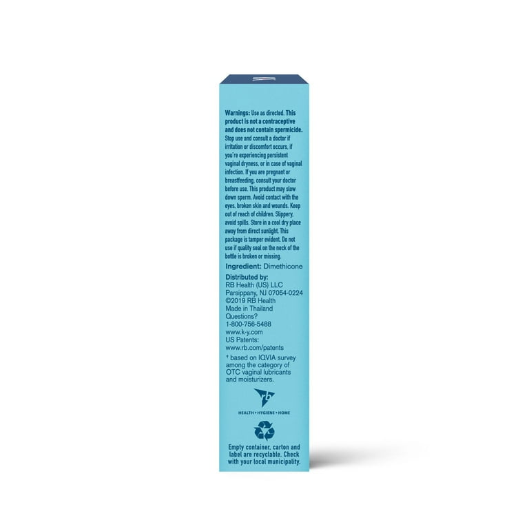 K-Y True Feel Silicone Lubricant, Long-Lasting Pleasure, Condom Safe,  Paraben Free - Walmart.com