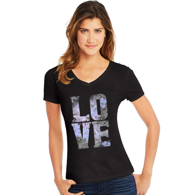 Hanes Womens Short Sleeve V-Neck Tee, 2XL, WHC
