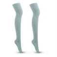 thumbnail image 2 of Cheers.US 1Pair Thigh High Socks Over The Knee Socks for Women Boot Sock Winter Leg Warmer High Stocking Long Knit, 2 of 4