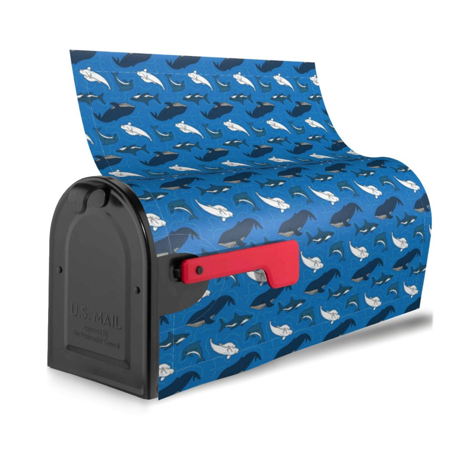 Kdxio Magnetic Mailbox Cover 21x18 in Mailbox Cover Outdoor Decoration Holiday Mailbox Covers for Home Garden Yard-21x18 in