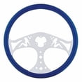 thumbnail image 2 of United Pacific 88240 - Volant - Volant Bleu avec Rayons Chromés - « Dame », 2 of 3