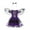 A, variant on Mercatoo Girls Bat 𝐕ampire 𝐂ostume Kids Halloween Clothes Animal 𝐂osplay 𝐏urple Dress+Hair B𝐚nd Set 2Pcs