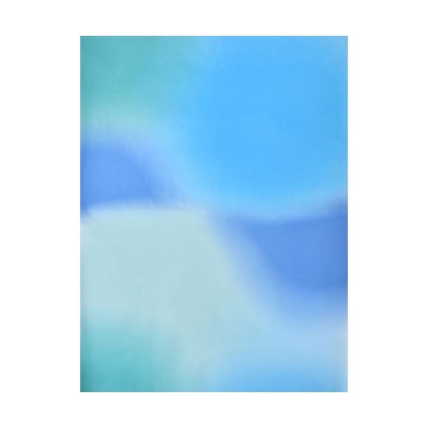 Zhuge Papel para envolver cajas de regalo, papel con burbujas de dispersión de color, papel para envolver flores (azul oscuro)