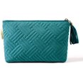 thumbnail image 1 of Bolsa de cosméticos NQ elegante y espaciosa Impermeable Verde azulado 1 pieza, 1 of 5