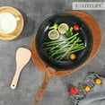 thumbnail image 2 of ESLITE LIFE Nonstick Ceramic Frying Pans Skillets Set with Lids, Non-Toxic Egg Omelette Kitchen Cooking Pans Compatible with All, 2 of 7