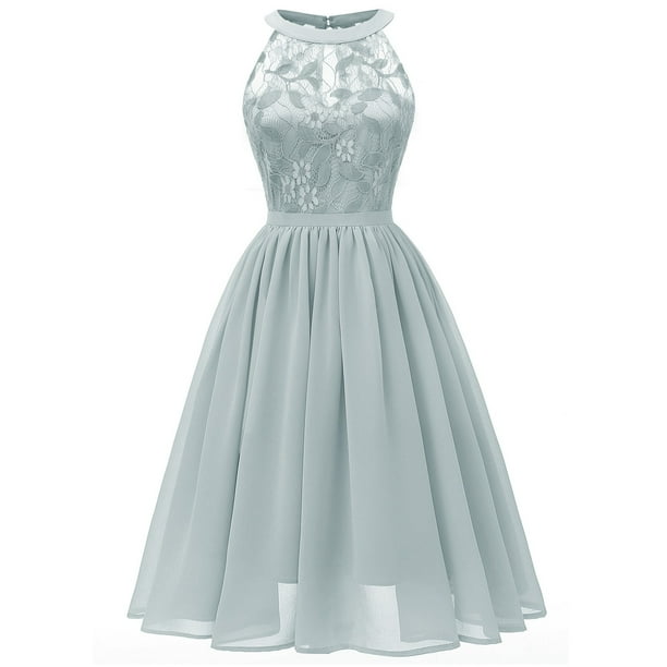 Navy lace cheap swing dress