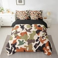 thumbnail image 2 of Erosebridal Military Camo Bedding Sets King Size, Farm Duck Comforter Sets with Sheets, Rustic Animal Reversible Bedding King Size, Super Cozy Bedroom Decor, 7 Pieces, 2 of 6