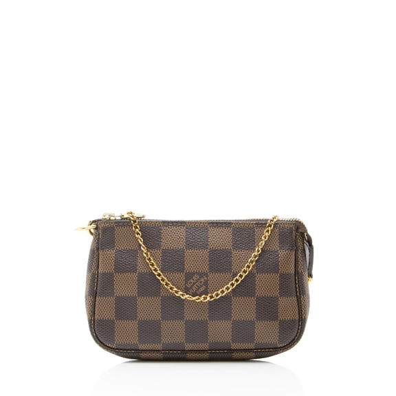 Pre-Owned Louis Vuitton Damier Ebene Mini Pochette Accessoires