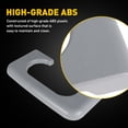 thumbnail image 6 of Center Console Cup Holder Replacement Pad Compatible with Ford F-250 F-350 F-450 1999-2010 Gray, 6 of 8