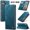 Blue, variant on Allytechgroup for Apple iPhone 16 Case Slim Wallet Cover with Card Slots Holder/Cash Pocket [Magnetic Closure] PU Leather & TPU Flip Folio Kickstand Shockproof Stand Shockproof Retro Shell, Winered