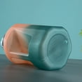 thumbnail image 1 of serony 2.2L Water Bottle Gradient Kettle Plastic Jug with Time Marker Storage Container Workout Mug Accessories Camping Gradient Green 1600ML, 1 of 9
