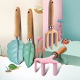 thumbnail image 4 of SXcggal Children's Tool Set Garden Tool Set Dredging Shovel Turning Rake Flowers Three Fingers Fork Leaves Petal Cartoon Tool Set, 4 of 9