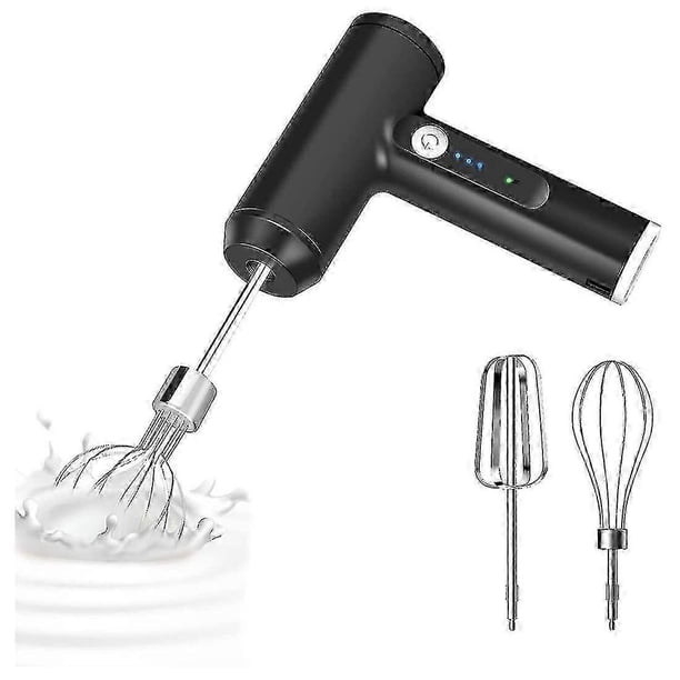 2026 Hand Stirrer Wireless Electric Hand Mixer Usb Rechargeable 3 Speed Whisk Wireless For Egg White, Ca New