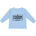 thumbnail image 3 of Inktastic Cousin Crew Boys or Girls Long Sleeve Toddler T-Shirt, 3 of 5