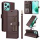 thumbnail image 1 of FOXDOCK Funda tipo Cartera para Honor 400 Lite – Cubierta de Cuero PU con Múltiples Ranuras, Bolsillo para Efectivo y Correa de Muñeca, 1 of 6