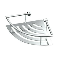 Gatco 1455 Elegant 11" Corner Shelf, Chrome