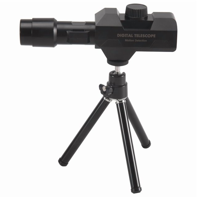 Telescopio Digital WiFi Lente Objetivo de Gran Apertura 70 X Fotos 2MP Videos Monocular Posicionamiento Detective MóVil