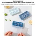thumbnail image 6 of Ice Trays with Lid for Freezer, Easy-Release Mini Ice Trays with Leak-Proof Lids, Stackable Design Small Ice Molds for Whiskey, Cocktails, 6 of 9