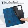 thumbnail image 2 of Case for Samsung Galaxy A12 5G Wallet Flip Cover Magnetic Leather Card Holder, 2 of 5