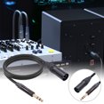 thumbnail image 1 of Cable de audio TRS a XLR de 6,35 mm, Cable TRS de un cuarto de pulgada a XLR para micrófono, 1 of 8