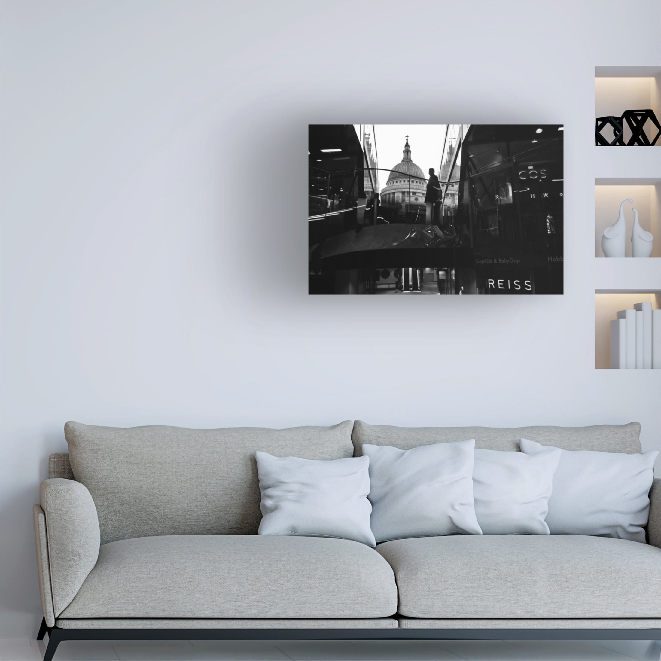 Trademark Fine Art Josefina Melo  from London with love 2 Canvas Wall Art