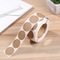 thumbnail image 1 of BRIGHTFUFU 500Pcs Small Thank You Stickers Round Kraft Paper for Families 1In, 1 of 6