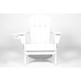 thumbnail image 2 of Adirondack Chair Set with Side Table | American Design for Outdoor Enjoyment | HDPE with Textured Surface | Keeps Drinks Close, 2 of 7