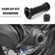 thumbnail image 3 of Motorcycle Wheel Hubs Rear Set Hubcap Kit for Silver, 3 of 5
