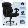 thumbnail image 6 of Serta Commercial Grade Task Office Chair, Supports up to 300 lbs., Black, 6 of 17