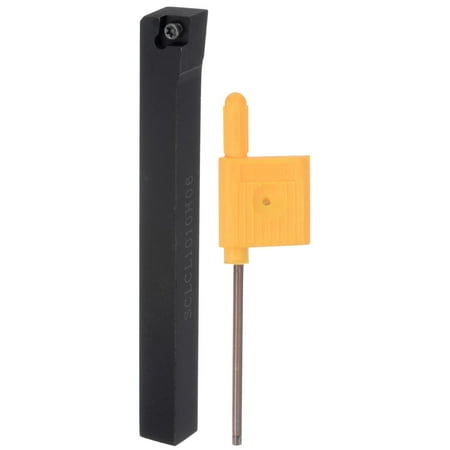 

Uxcell 3/8 Lathe Indexable Carbide Turning Tool Holder SCLCL1010H06 CNC 95°