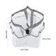 thumbnail image 4 of Bolsa de malla plegable: pequeña bolsa de aseo para viajes, para exteriores, playa, baño, organizador colgante para baño, viajes, gimnasio y playa., 4 of 7