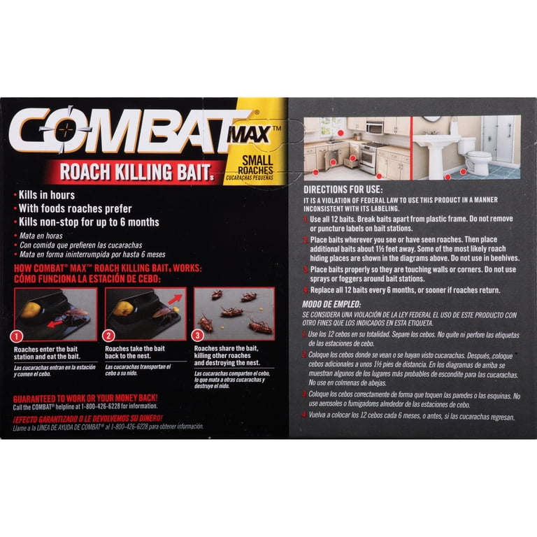 Combat Max Roach Killing Bait Stations, 12 Count photo 7