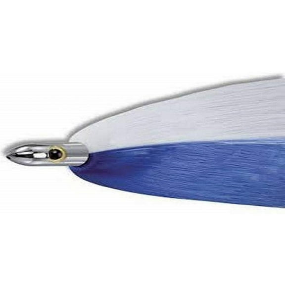 JR Ilander 6.75in Chrome Head,Blue-White Lures